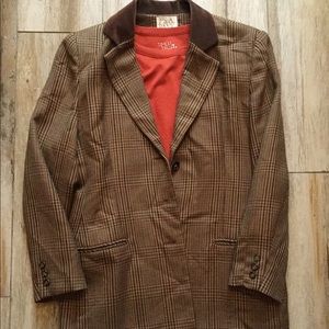 Vintage 90’s Jos. A. Bank plaid blazer